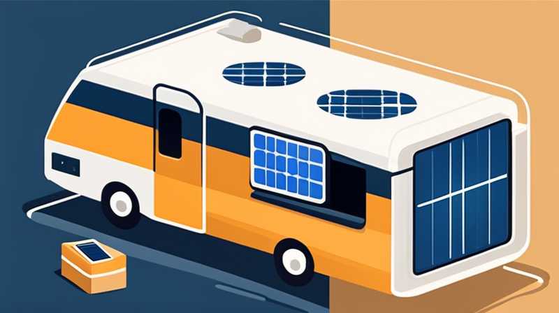 How much does a solar panel RV cost