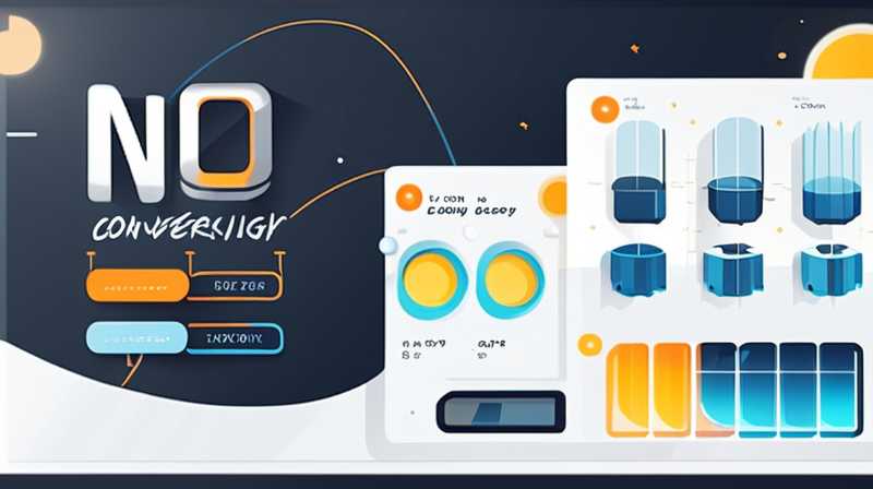 What is the effect of solar energy conversion?