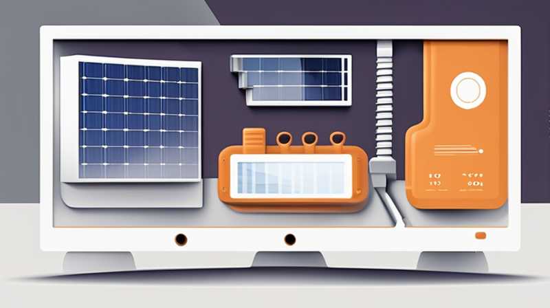 How to install large solar equipment