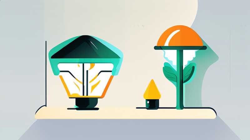 How many volts are there for solar garden lights?