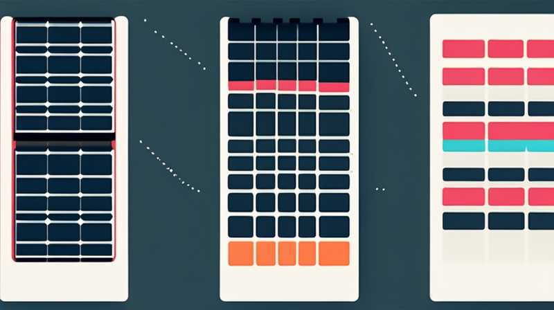 How many watts of solar panels are currently used?