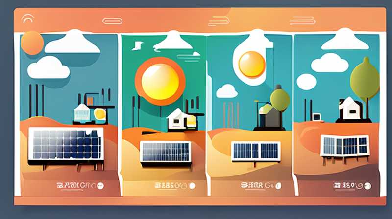 How to install solar energy in a Sanheyuan