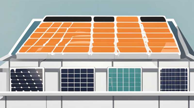 How to maintain flat panel wall mounted solar panels