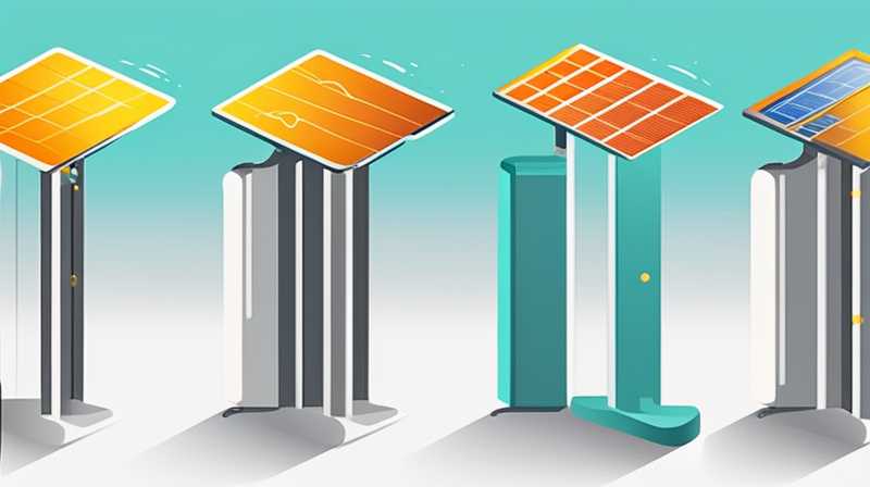 How to make solar base steel bars