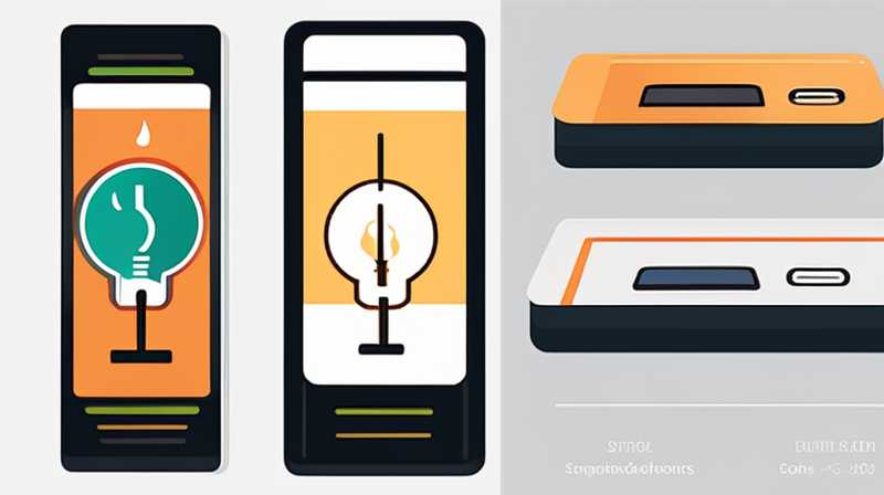 How to connect the solar lamp circuit