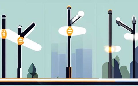 What is the general diameter of solar light poles?