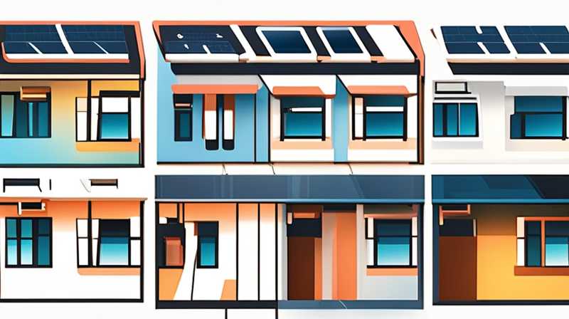 What to do if the height difference between solar roof and floor is small