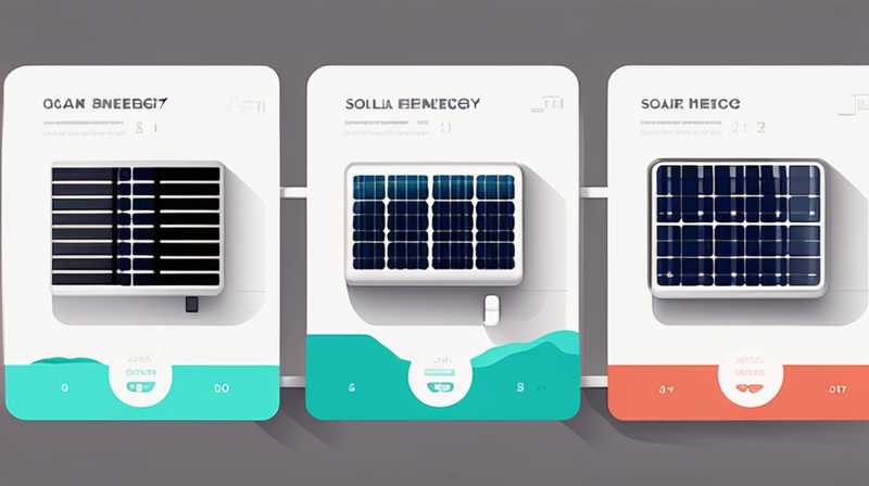 What does solar energy say?