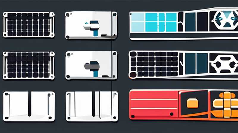 How to remove the wrench under the solar panel