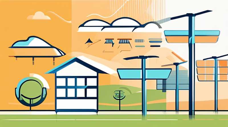 How to lay out solar power lines