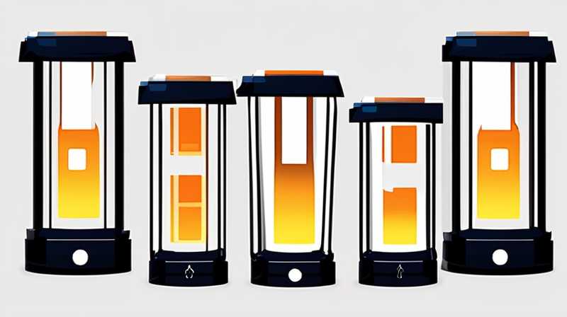 How much does an outdoor LED solar lantern cost