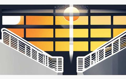 How about solar railing lights