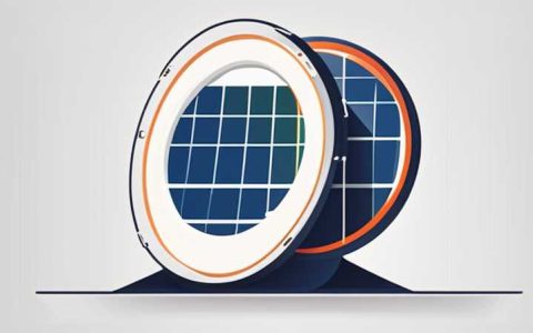 How to clean the round solar panel