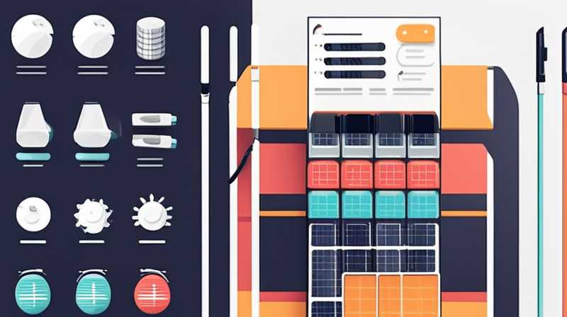 How to install solar panels on batteries