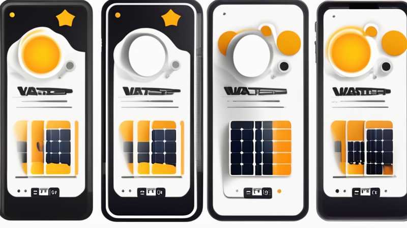 How many watts are there in a 2 square meter solar panel