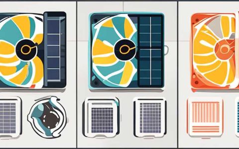 How to disassemble a solar exhaust fan