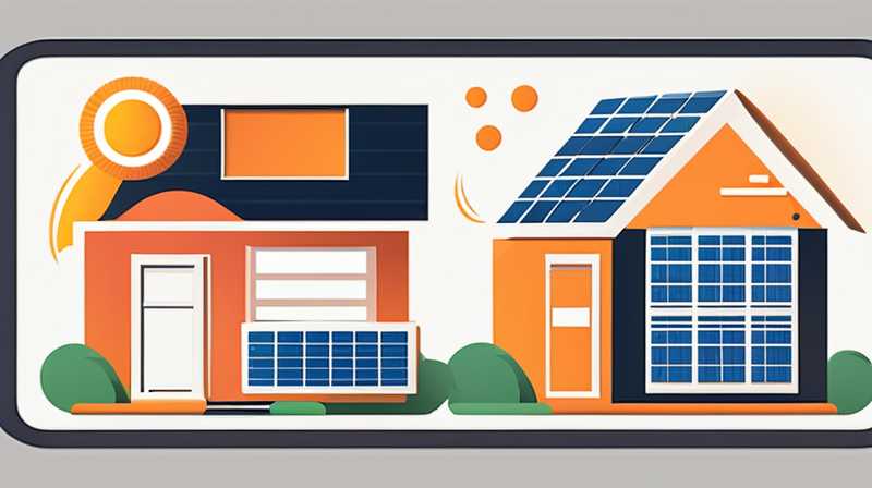 How to convert solar energy into home energy