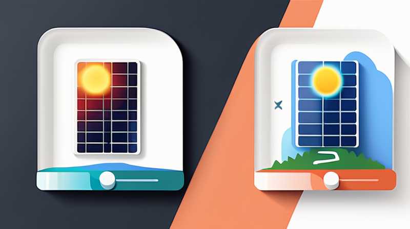 What happens if the solar light has no electricity?