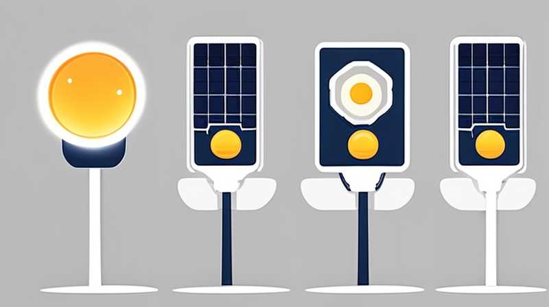 How much equipment do solar lights require?