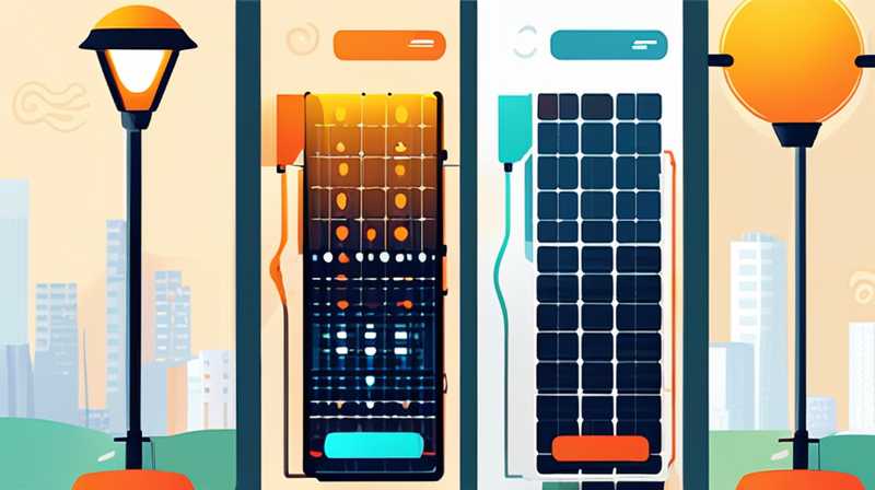 What converter is used for solar street lights