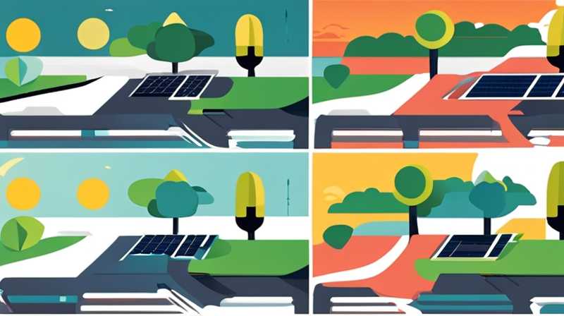 In which country is the solar road located?