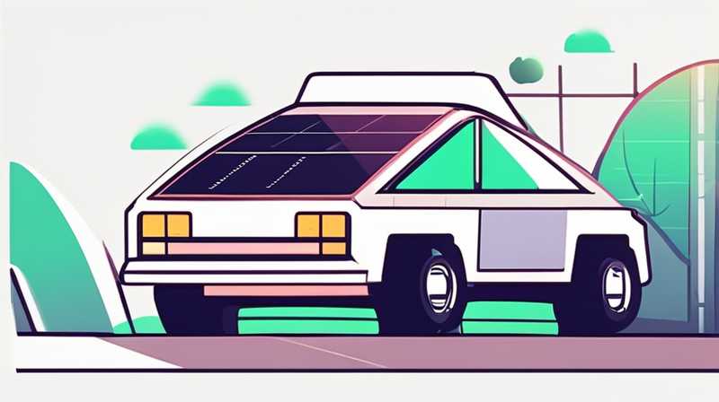 What cars can be equipped with solar panels?