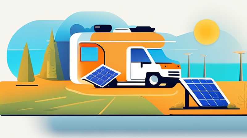 How to install solar panels to store electricity in camper