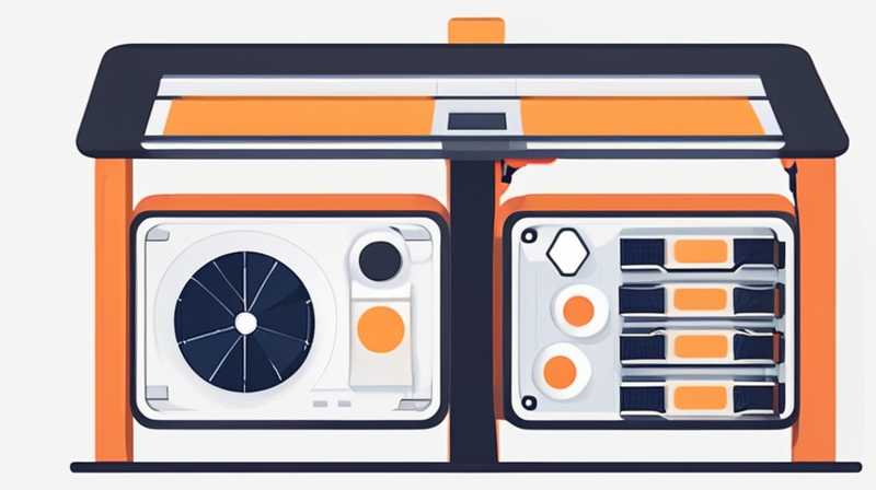 How to disassemble the solar connection box interface