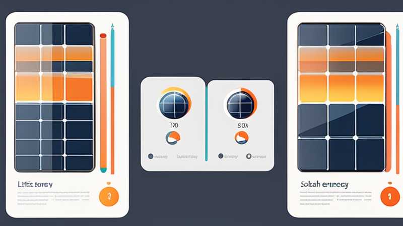 How to determine how many liters of solar energy