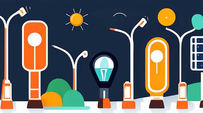 Which solar street light uses the most electricity?