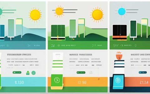 How many watts of solar power were generated in August?