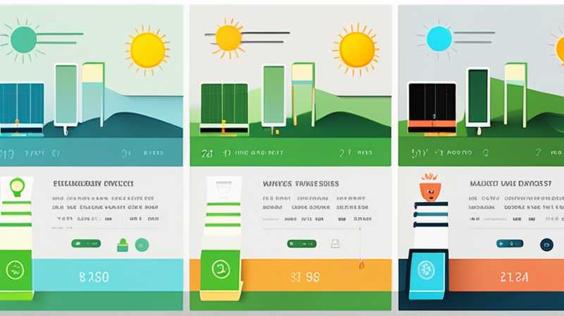 How many watts of solar power were generated in August?