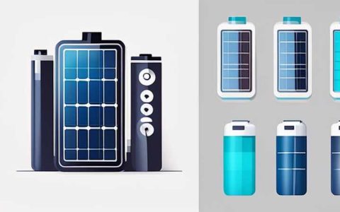What kind of batteries are generally used for solar energy
