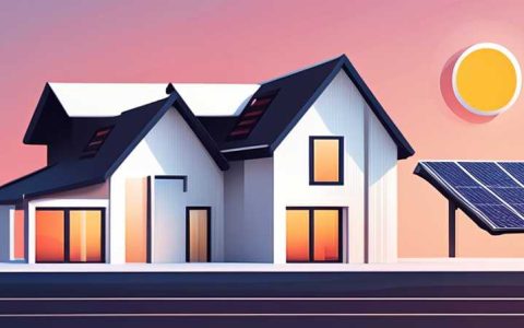 How much solar energy does a residential building usually have?