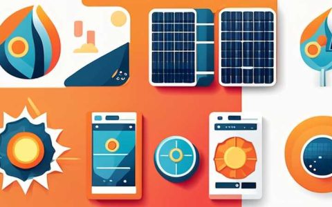 What does the solar energy symbol mean?