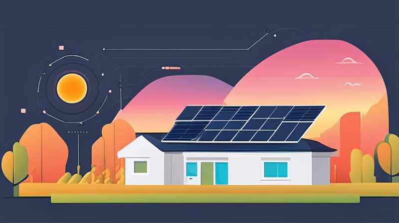 How many square meters does 22 kilowatts of solar energy require?