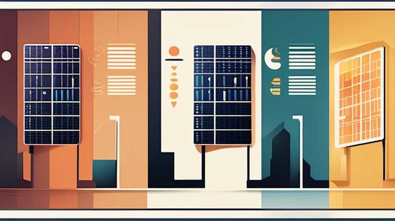 What is the current of 40w solar energy?