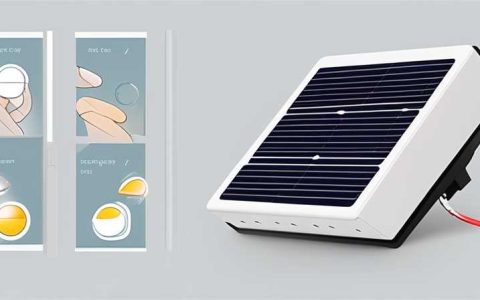 How to disassemble a wall-mounted solar wall light
