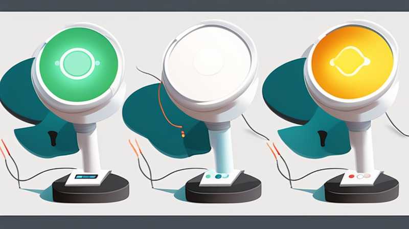 How to disassemble the charging panel of the solar lamp