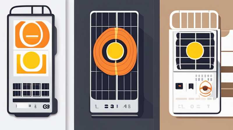 How to turn on and off a solar panel