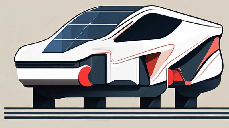 How to adjust the solar linear car