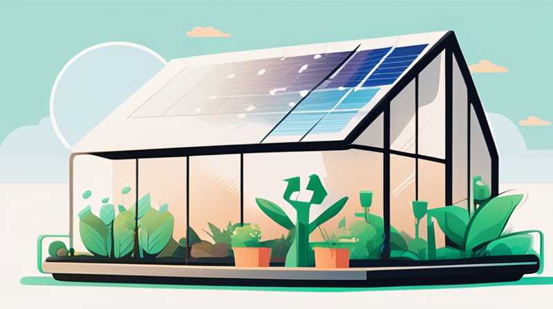 How is the solar greenhouse now?