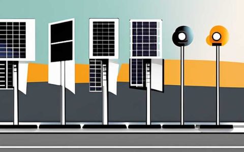 How many meters can a solar outdoor street light illuminate?