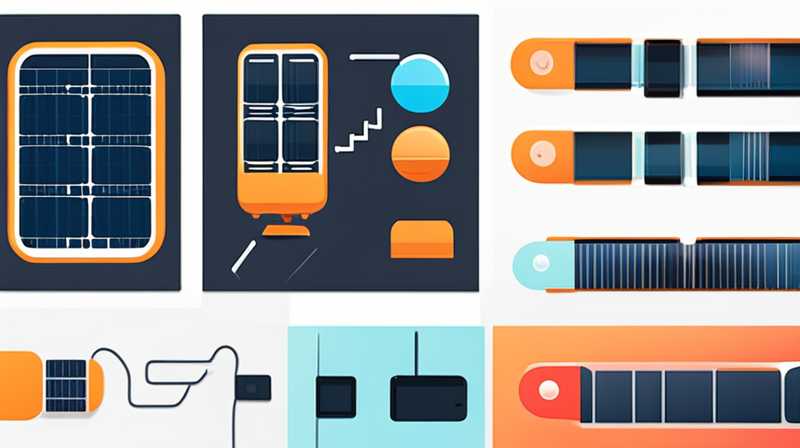 Where is the solar charging panel interface?