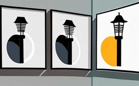 What is the name of the wall mounted solar light?