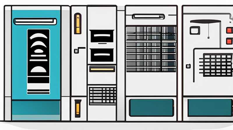 How to connect the solar power supply of the express cabinet