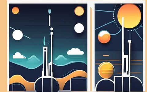 How to connect a vertical solar light