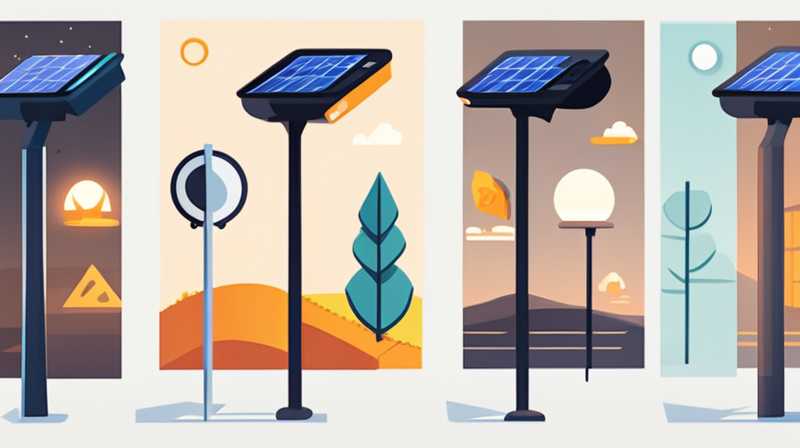 How long can solar street lights be used at night?