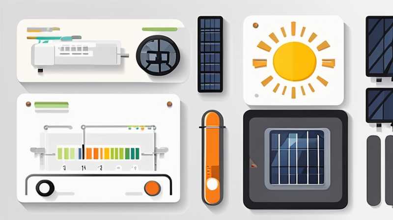 How to replace the solar energy measuring and controlling instrument