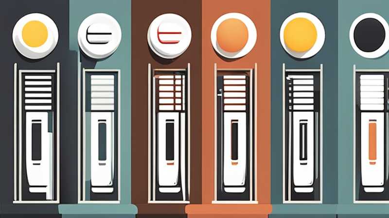 How to connect four solar street lights